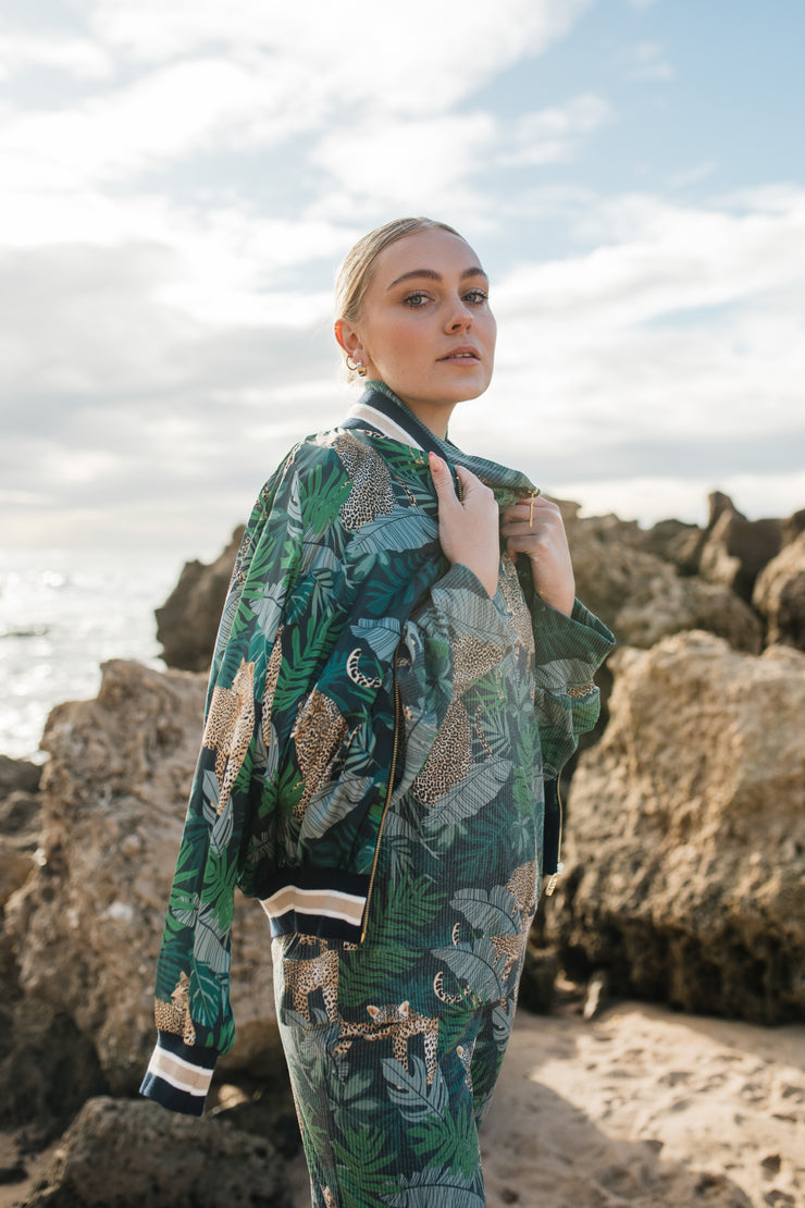 On Safari Luxe Legacy Bomber Jacket