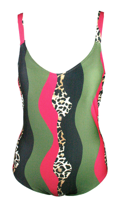Waving Leopard Adjustable One Piece