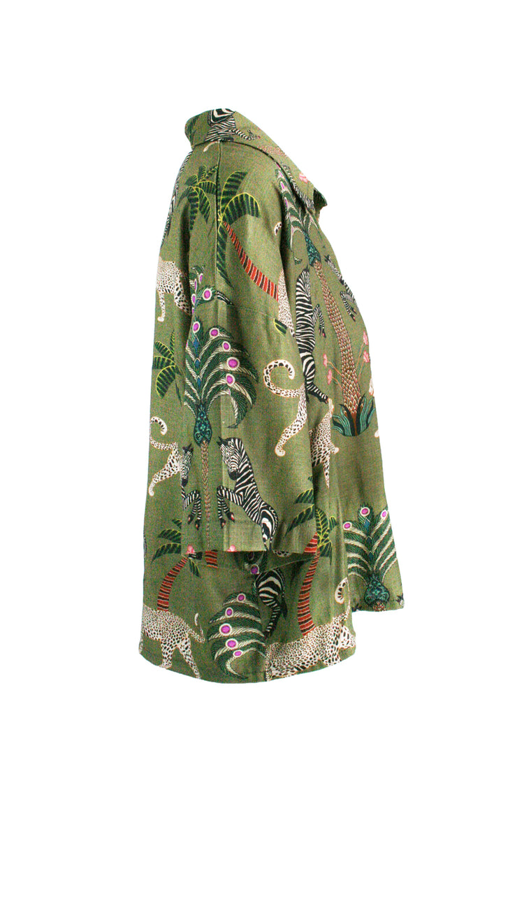 Okavango Olive Amalfi Shirt