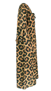 Midnight Leopard Beach to Bar Dress