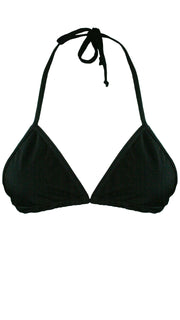 Black Triangle Bikini Top