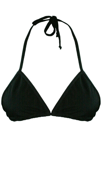 Black Triangle Bikini Top