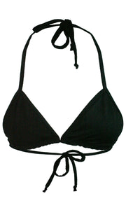 Black Triangle Bikini Top