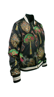 Zambezi Gold Black Luxe Legacy Bomber Jacket