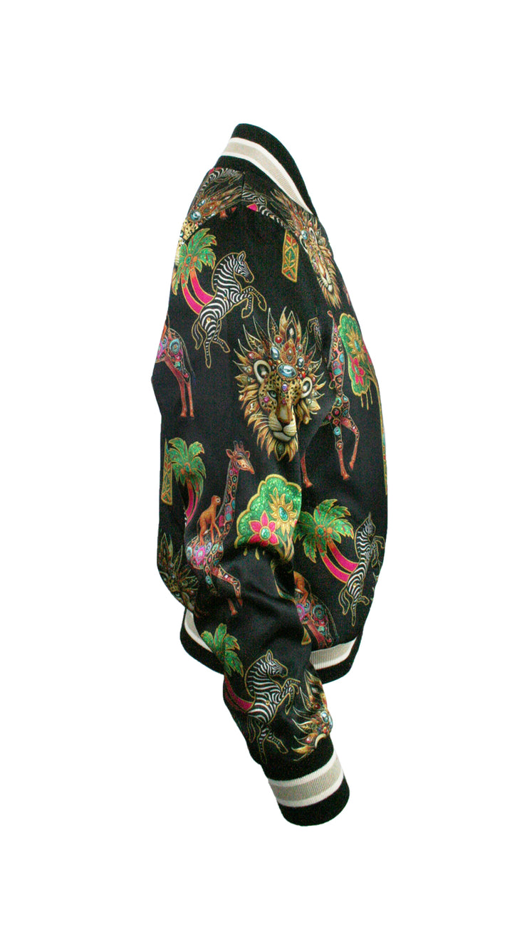 Zambezi Gold Black Luxe Legacy Bomber Jacket