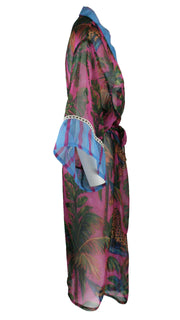 Safari Siesta Chiffon Kimono Cover Up