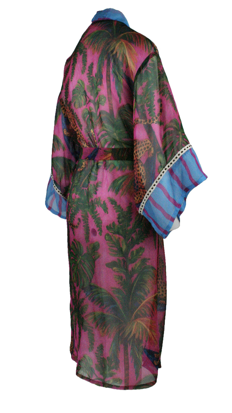 Safari Siesta Chiffon Kimono Cover Up