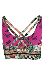 Sunkissed Safari Free My Heart Sports Bra