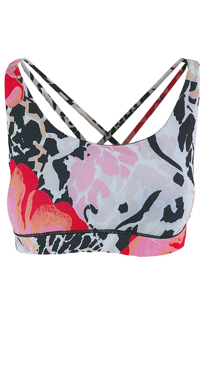 Blooming Wild Free My Heart Sports Bra