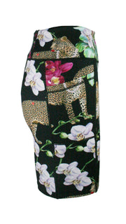 Leopard's Kiss Black High Waist Shorts