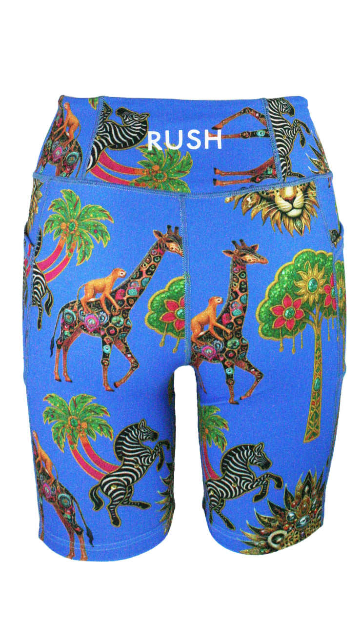 Zambezi Gold High Waist Shorts
