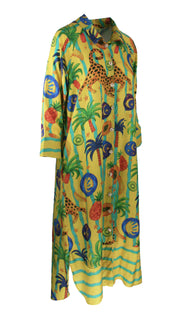Cosmic Safari Luxe Shirt Dress