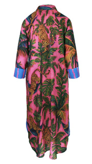 Safari Siesta Luxe Shirt Dress