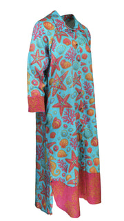 Shellshocked Glam Luxe Shirt Dress