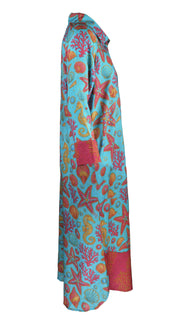 Shellshocked Glam Luxe Shirt Dress