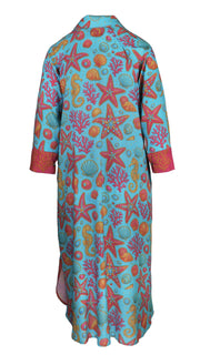 Shellshocked Glam Luxe Shirt Dress