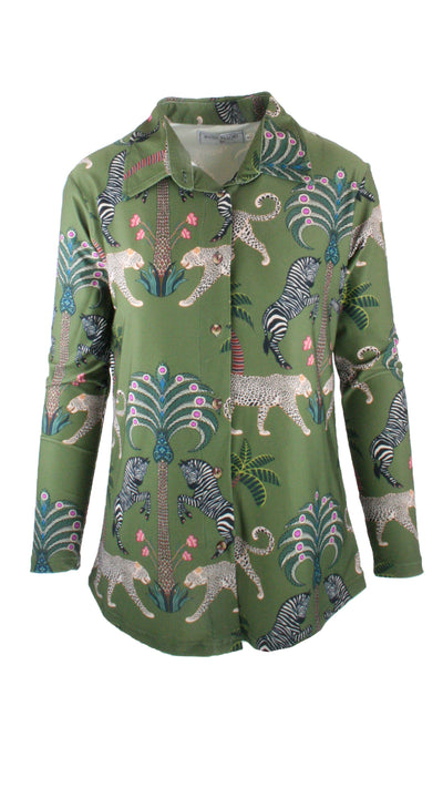 Okavango Olive Luxe Shirt