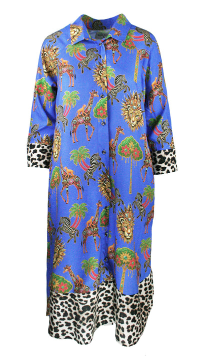 Zambezi Gold Luxe Shirt Dress
