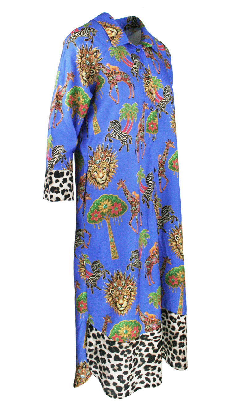 Zambezi Gold Luxe Shirt Dress