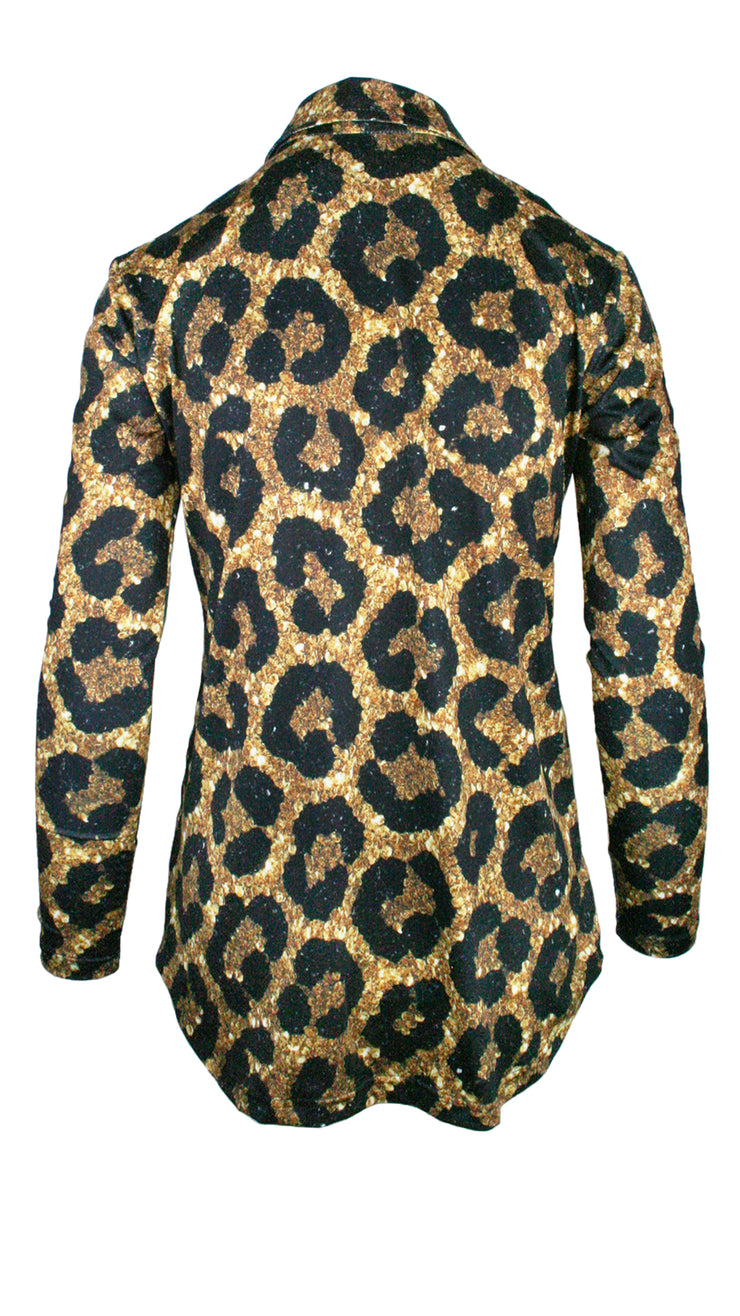 Midnight Leopard Luxe Shirt