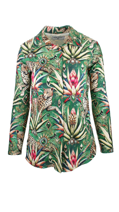 Wild Emerald Luxe Shirt