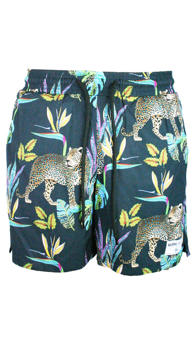 Cobalt Leopard Men's Swim Shorts