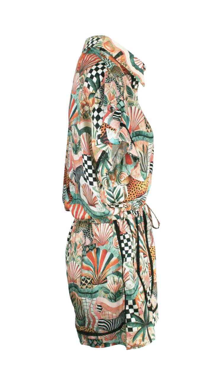 Sunkissed Safari Monaco Trim Jumpsuit