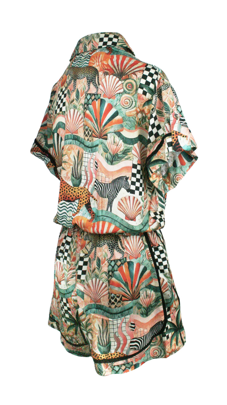 Sunkissed Safari Monaco Trim Jumpsuit