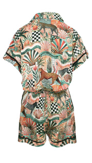 Sunkissed Safari Monaco Trim Jumpsuit
