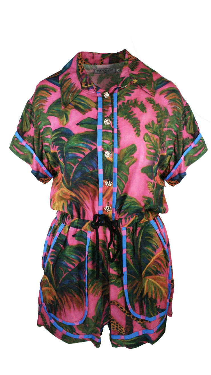 Safari Siesta Monaco Trim Jumpsuit