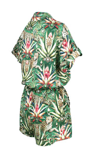 Wild Emerald Monaco Trim Jumpsuit