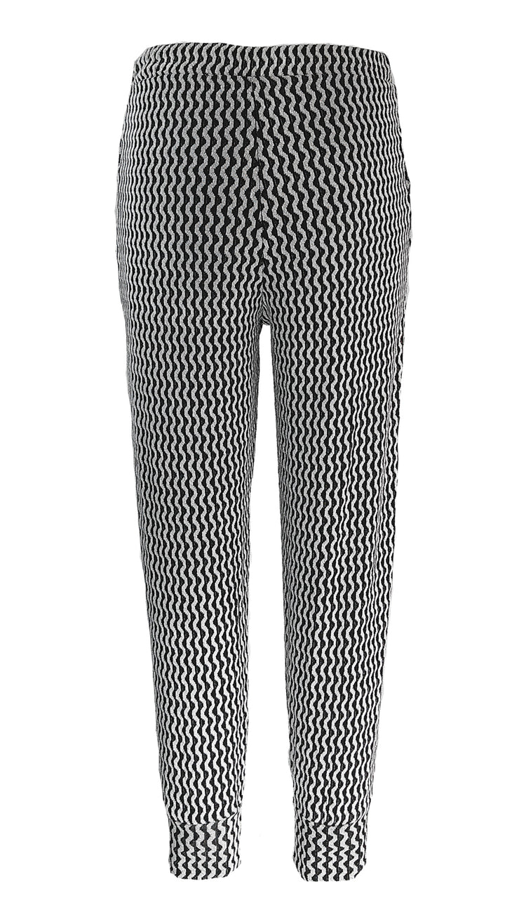 Geo Heritage Ribbed Cuff Pants