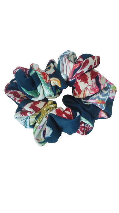 Floral Botanical Scrunchie