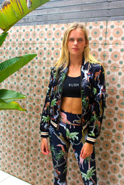 Serengeti Safari Luxe Legacy Bomber Jacket