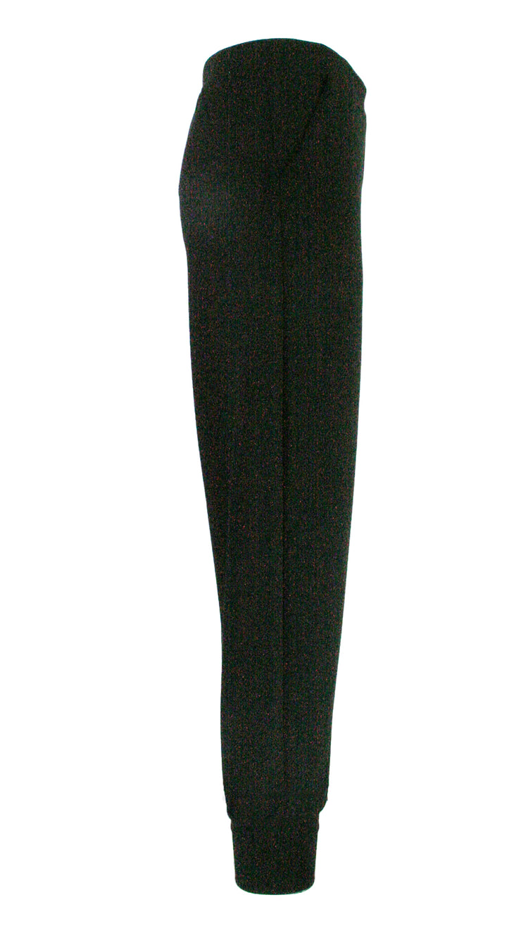 Black Soft Touch Cuff Pants