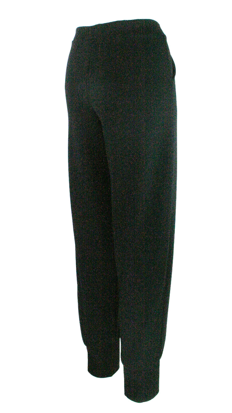 Black Soft Touch Cuff Pants