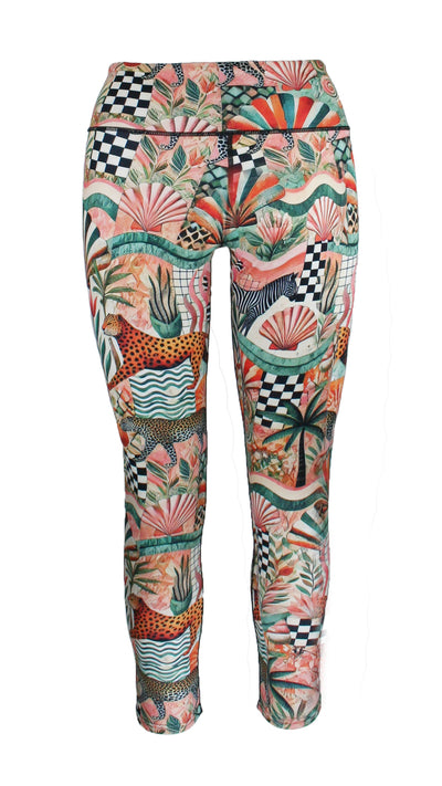 Sunkissed Safari F/L Tights