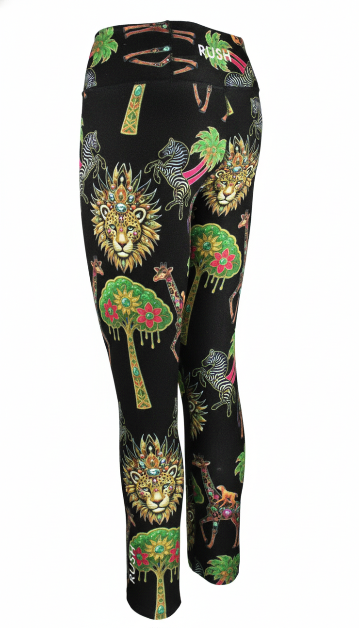 Zambezi Gold Black F/L Tights