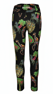 Zambezi Gold Black F/L Tights