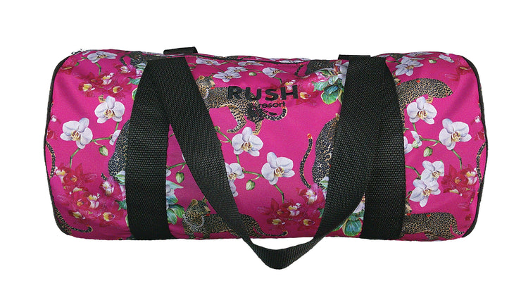 Leopard's Kiss Pink Travel Bag