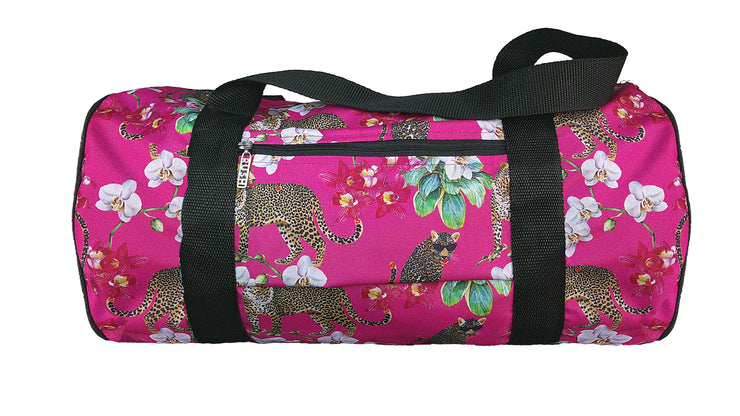 Leopard's Kiss Pink Travel Bag