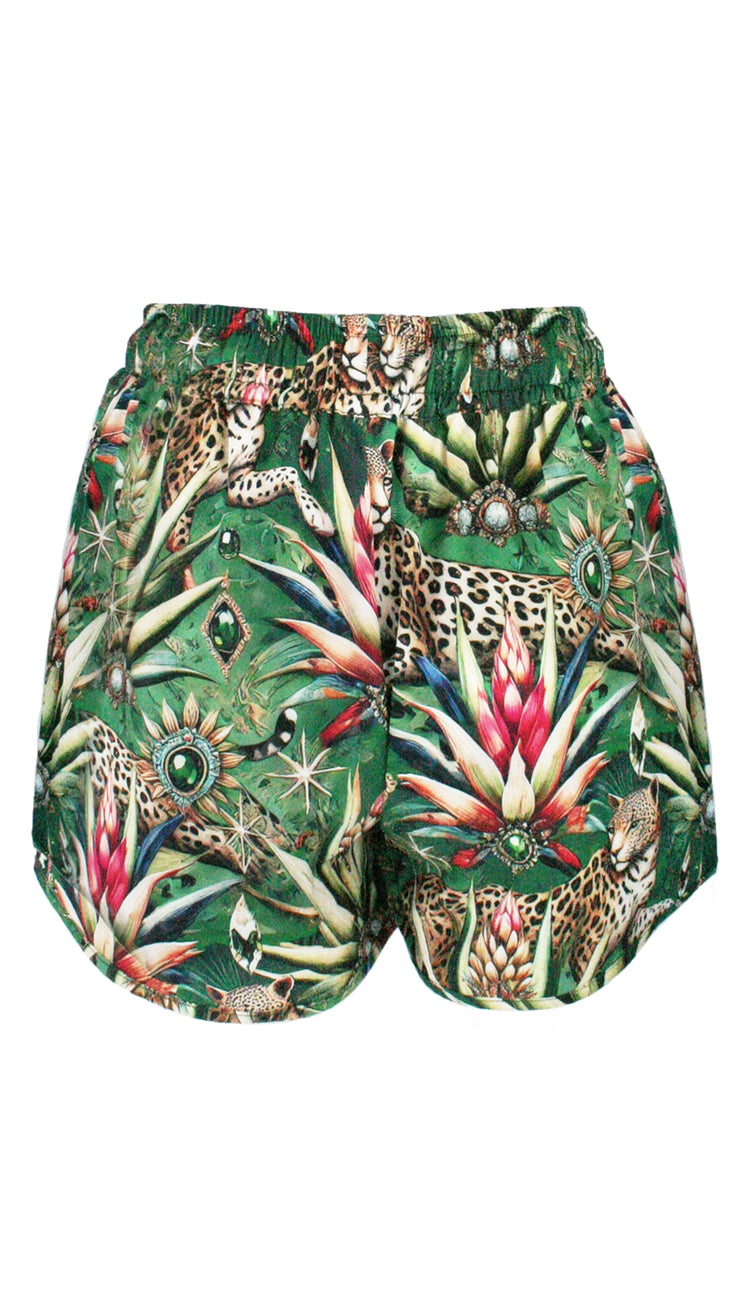 Wild Emerald WaveRunner Shorts
