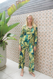 Tropical Splendour Yellow Luxe Shirt