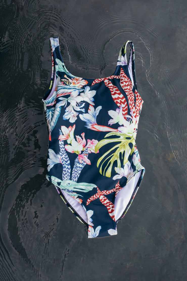 Floral Botanical One Piece
