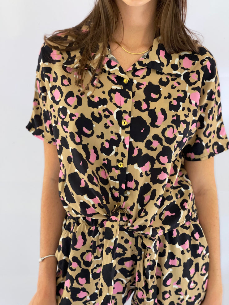 Sahara Leopard Island Living Shirt
